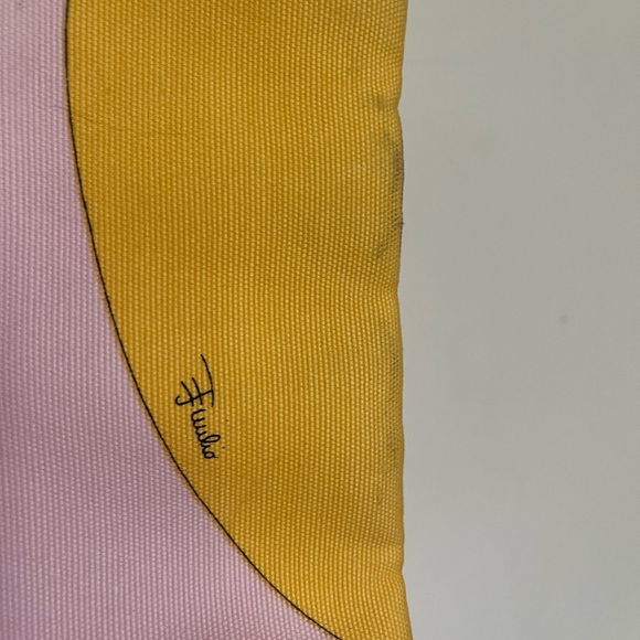 Vintage Emilio Pucci Pink Canvas Tote - Picture 10 of 12